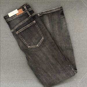 Judy Blue Womens Dark Gray/Light Black Skinny Jeans High Waist